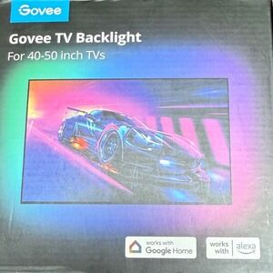 Govee TV Backlight LED Strip Light H6167 For 40-50 Inch TV New (Replacement Box)